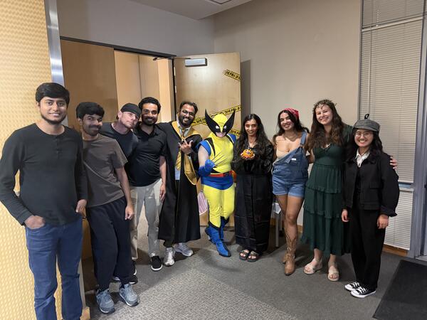 Halloween gathering and getups!